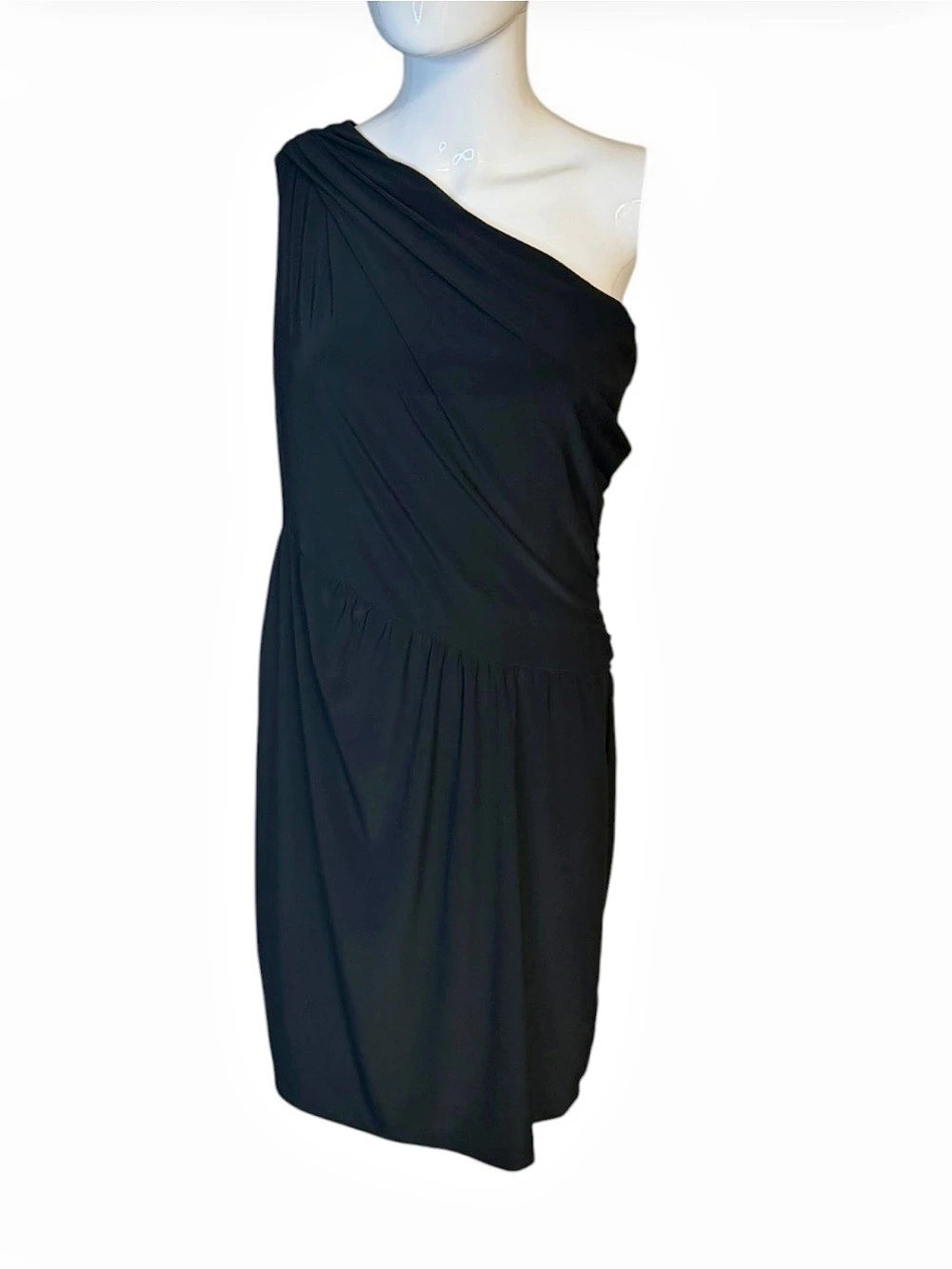 The Limited One-Shoulder Mini Dress in Black Size Small Like New